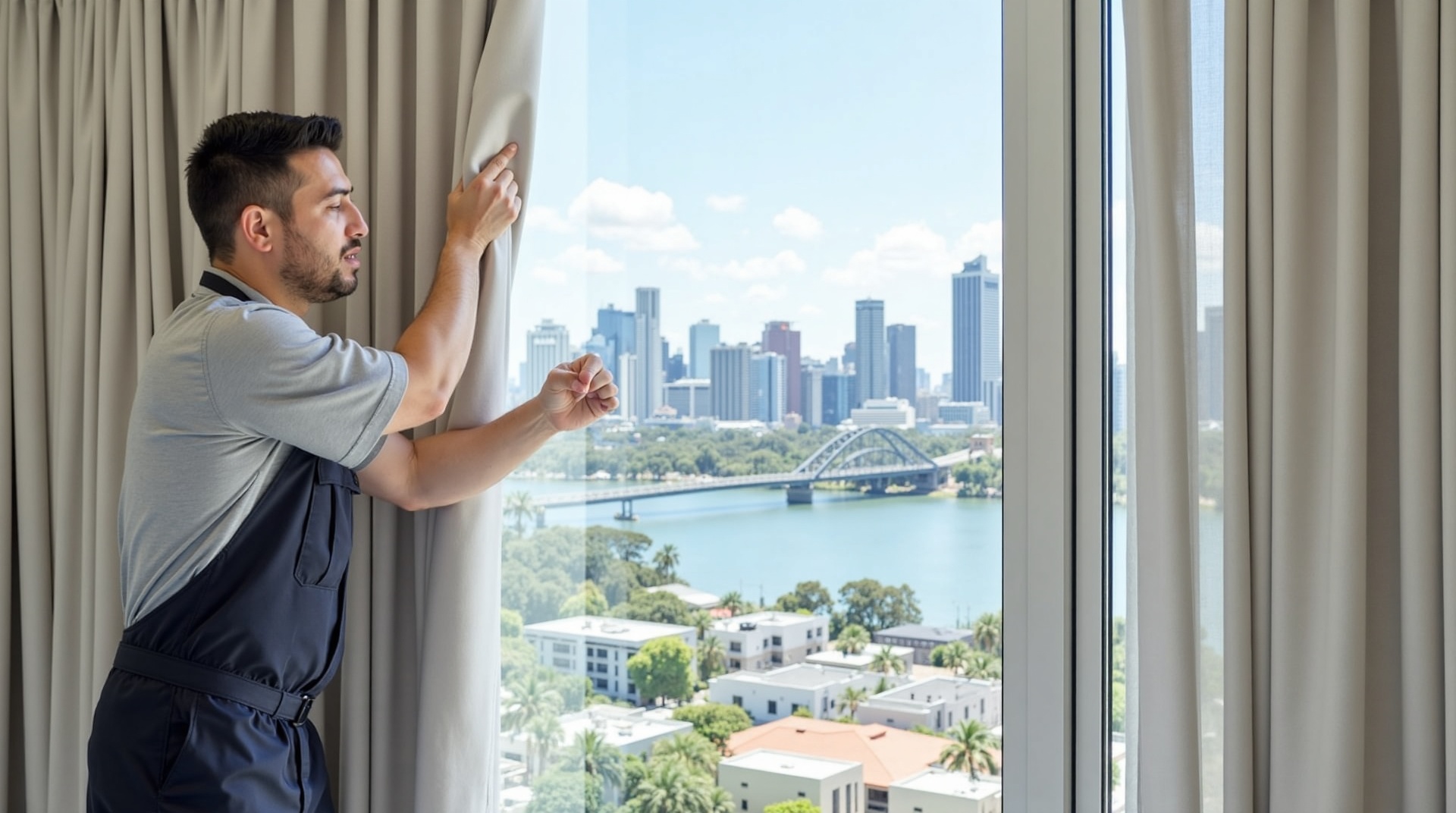 Broadbeach Curtain Cleaning Service